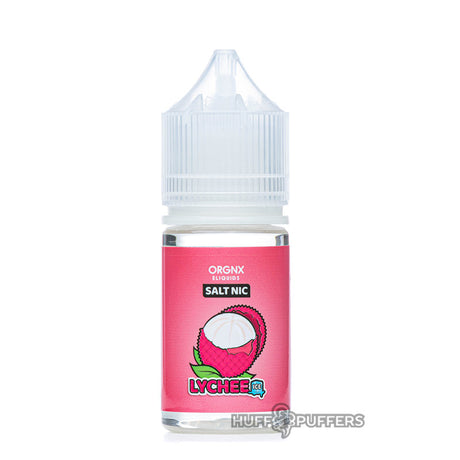 orgnx salt lychee ice 30ml e-juice bottle