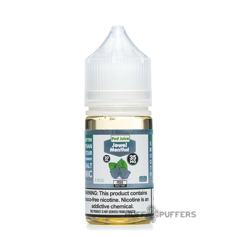 pod juice jewel menthol 30ml e-juice bottle