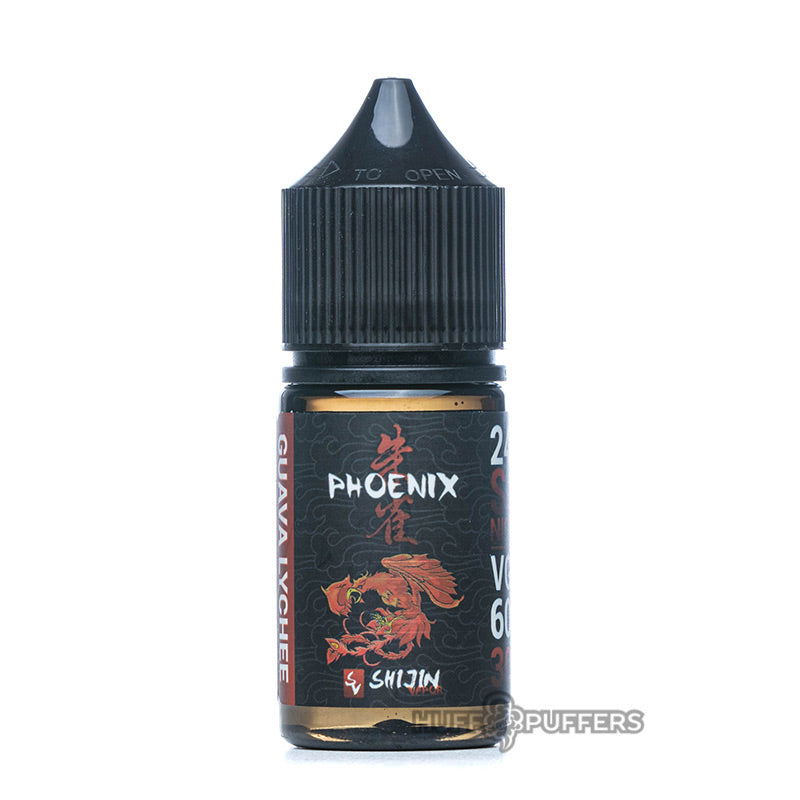 shijin vapor salt phoenix 30ml e-juice bottle