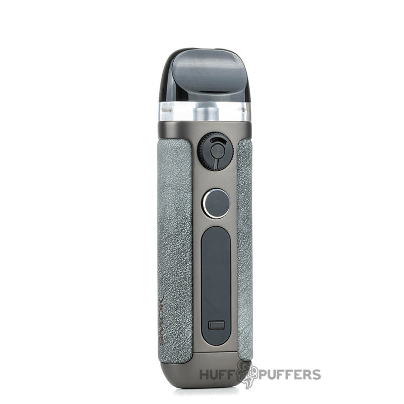 smok novo 5 pod system grey leather