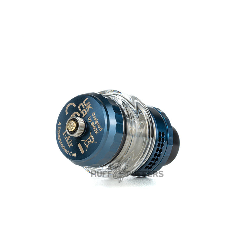 smok t-air subtank laying down view of bottom 510 pin