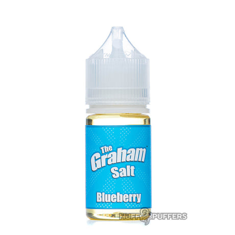 the graham salt blueberry 30ml e-juice bottle by mamasan e-liquid