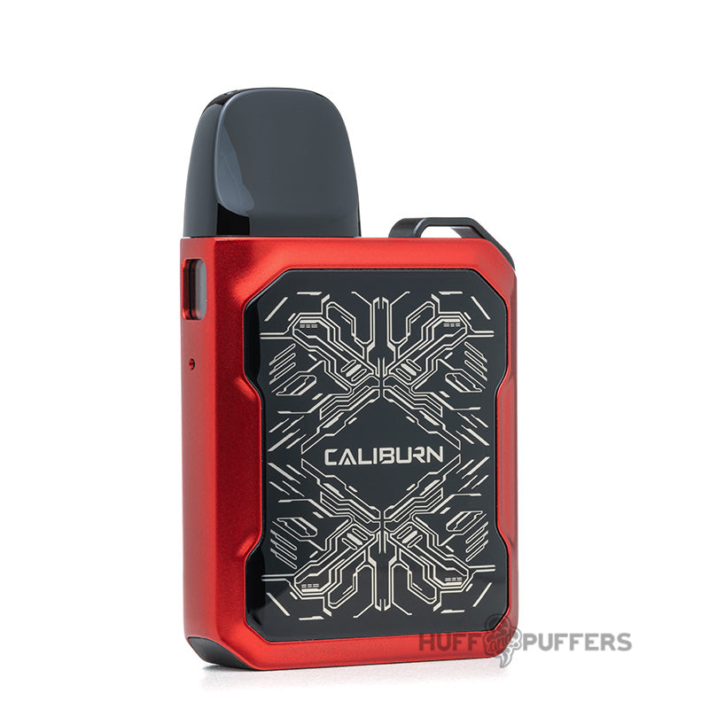 uwell caliburn gk2 pod system in ribbon red