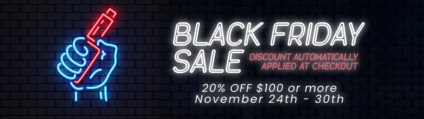 Huff and Puffers Black Friday Sale 2025 desktop banner