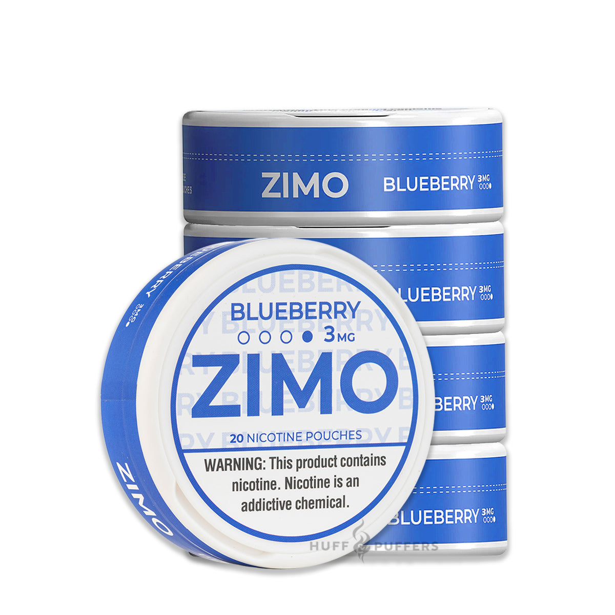 FLAVOR☆極美品☆3フル Blueberry Zimo Nicotine Pouches — $3.99