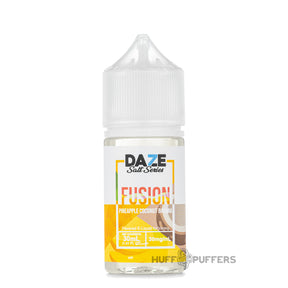Daze Fusion Salt Pineapple Coconut Banana 30ml e-juice bottle