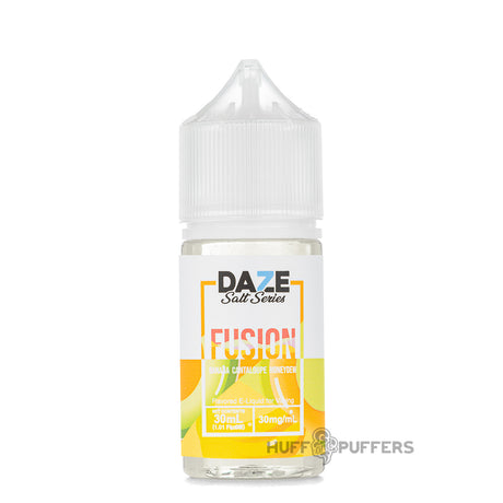 Daze Fusion Salt Banana Cantaloupe Honeydew 30ml e-juice bottle