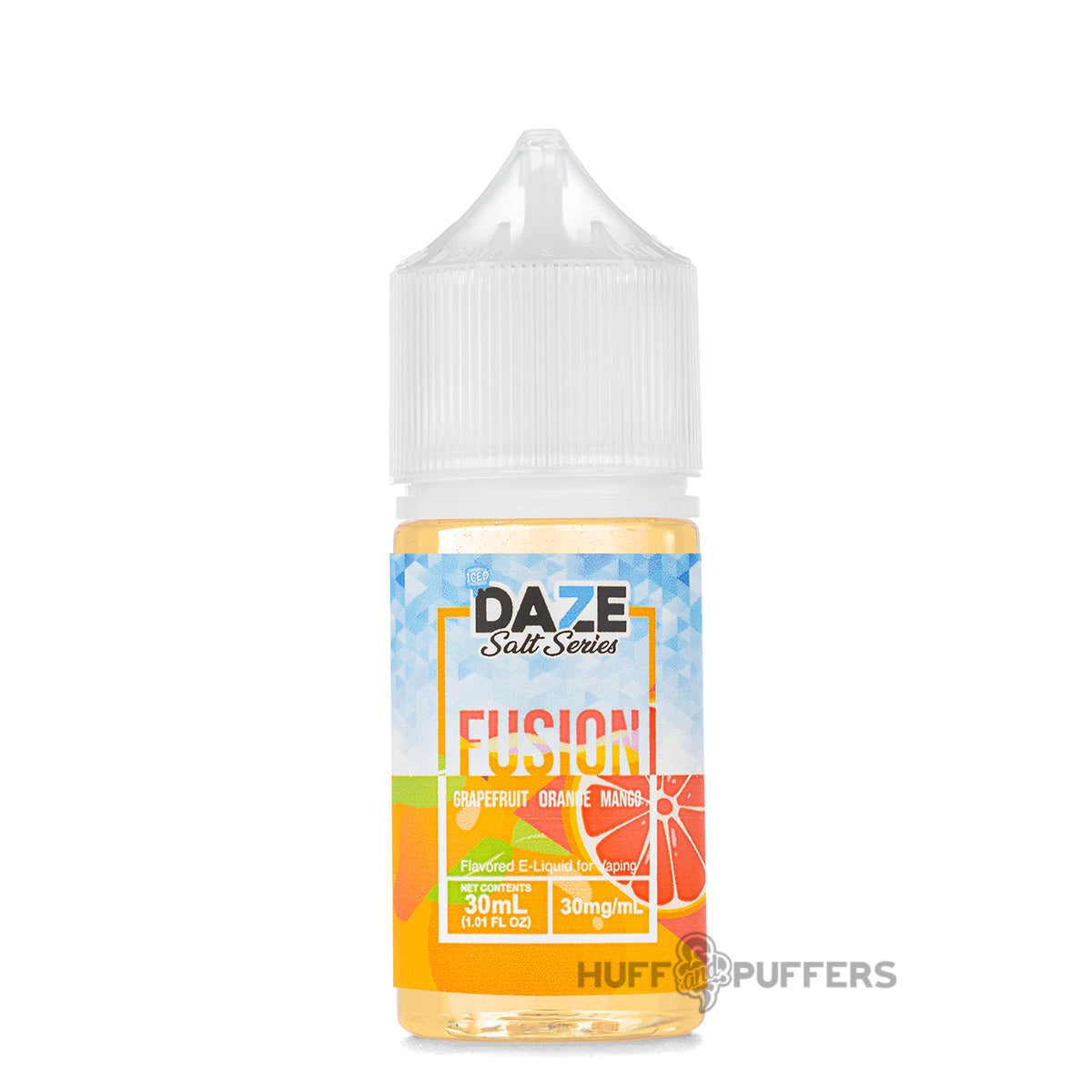 Daze Fusion Salt Grapefruit Orange Mango Iced 30ml e-juice bottle