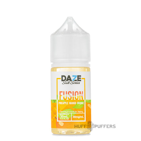 Daze Fusion Salt Pineapple Orange Mango 30ml e-juice bottle