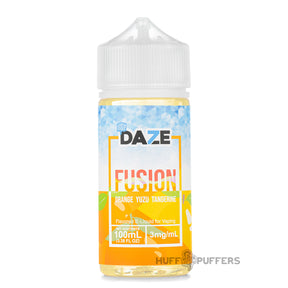 Daze Fusion Orange Yuzu Tangerine Iced 100ml e-juice bottle