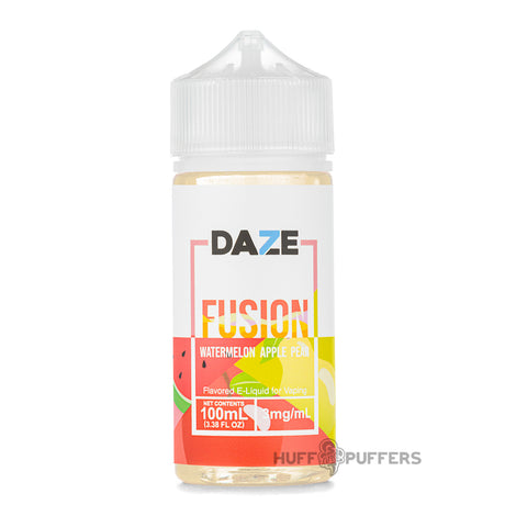 Daze Fusion Watermelon Apple Pear 100ml e-juice bottle