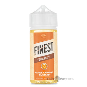 Finest Vanilla Almond Custard E-Juice 100ml bottle