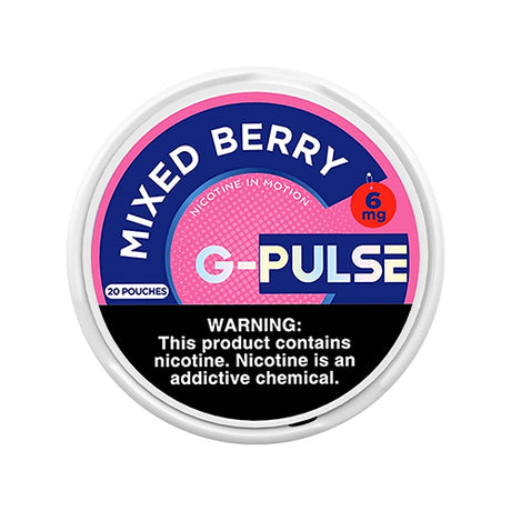 Photo of G-Pulse nicotine pouches