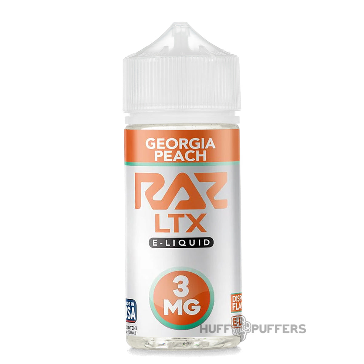 Raz LTX Georgia Peach – 100mL E-Juice – $12.99