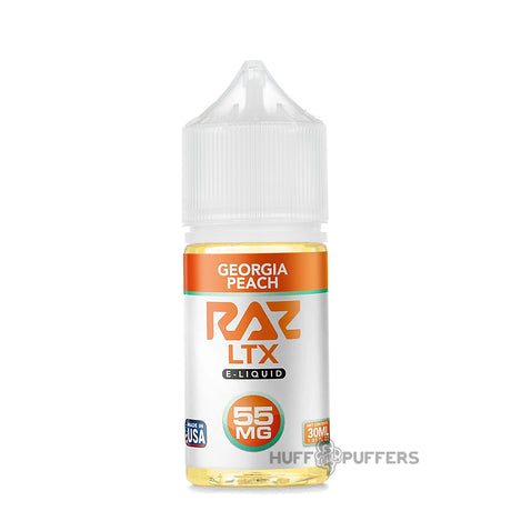 Georgia Peach RAZ LTX Salt Nicotine E-Juice