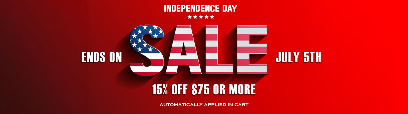 Huff and Puffers July 4th Sale Desktop Banner 2026