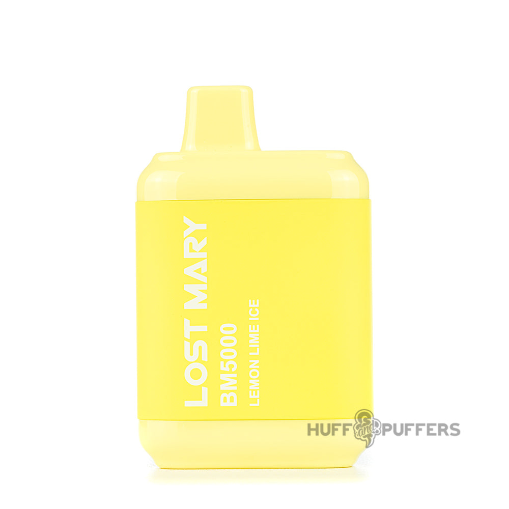 lost mary bm5000 disposable vape lemon lime ice
