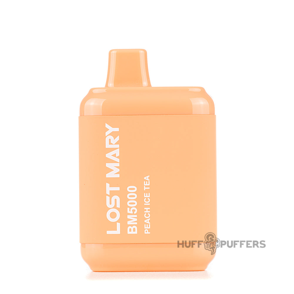 lost mary bm5000 disposable vape peach ice tea