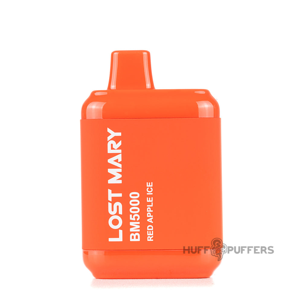 lost mary bm5000 disposable vape red apple ice