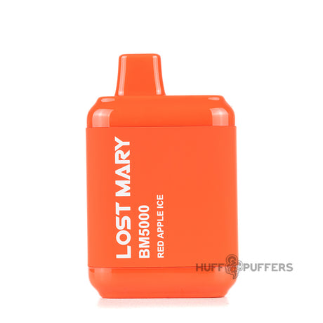 lost mary bm5000 disposable vape red apple ice