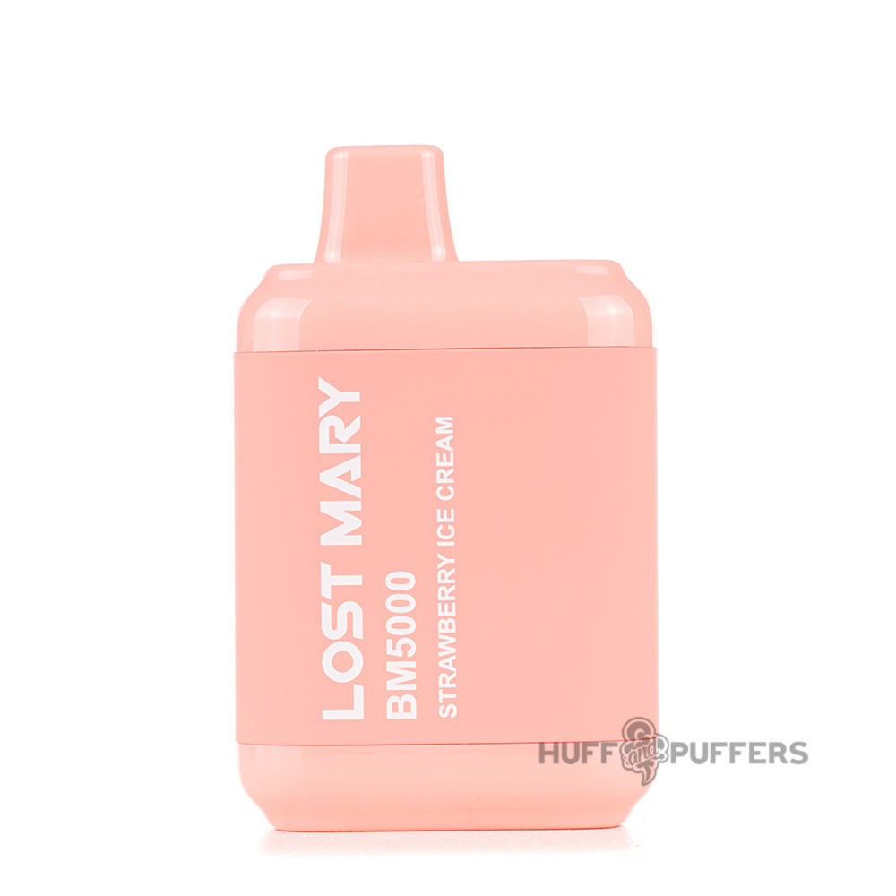 lost mary bm5000 disposable vape strawberry ice cream