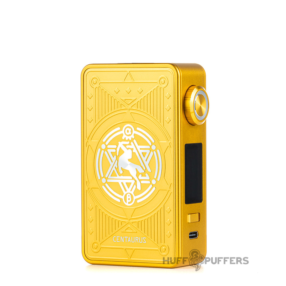 lost vape centaurus m200 box mod golden knight