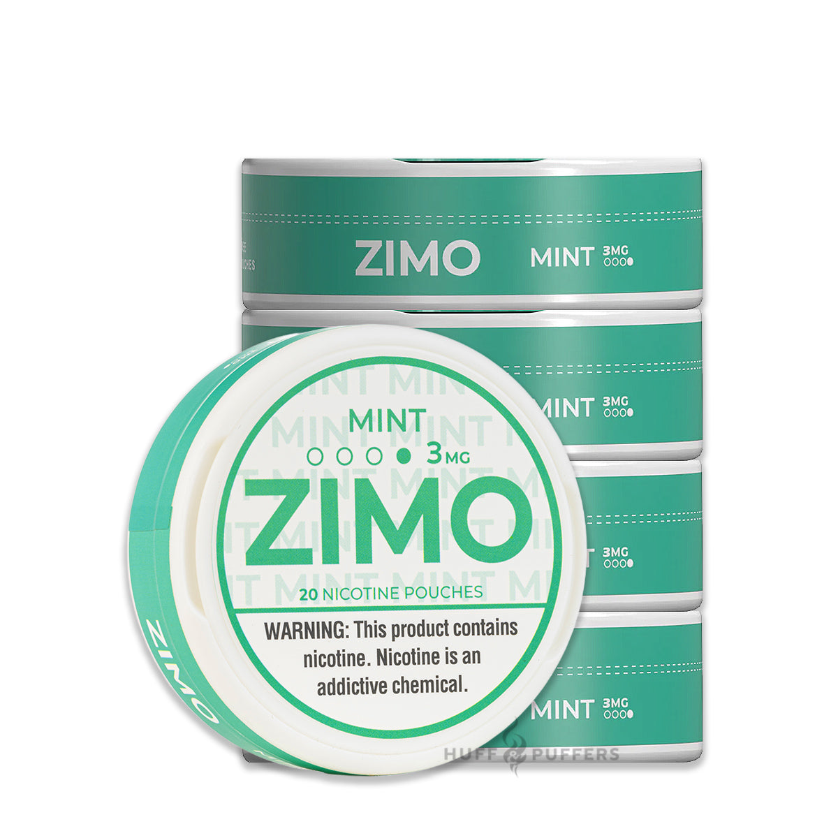 Mint Zimo Nicotine Pouches 5-Pack