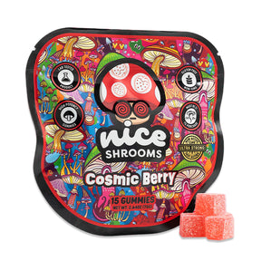 Nice Shrooms Cosmic Berry Mushroom Gummies