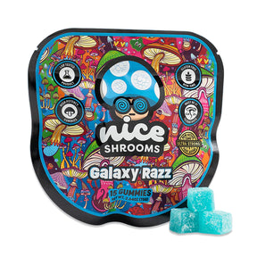 Nice Shrooms Galaxy Razz Mushroom Gummies