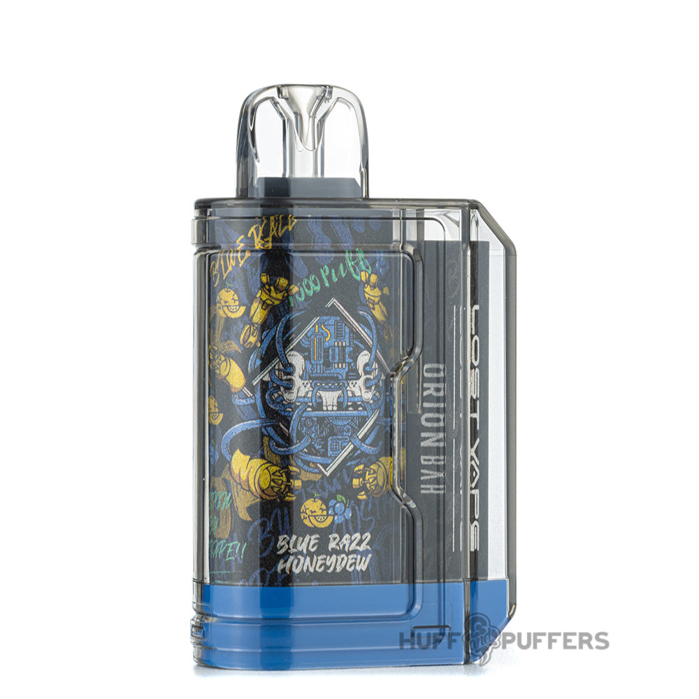 orion bar disposable vape 7500 puff blue razz honeydew