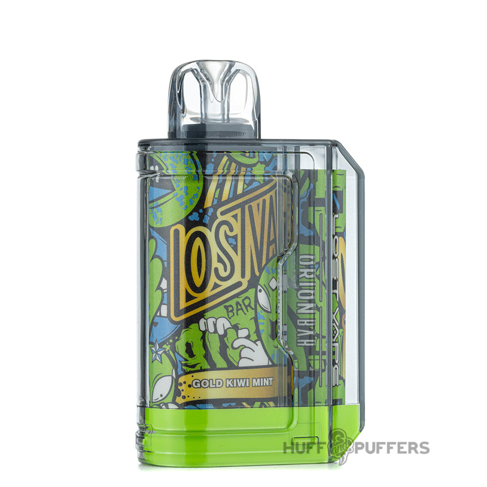 orion bar disposable vape 7500 puff gold kiwi mint