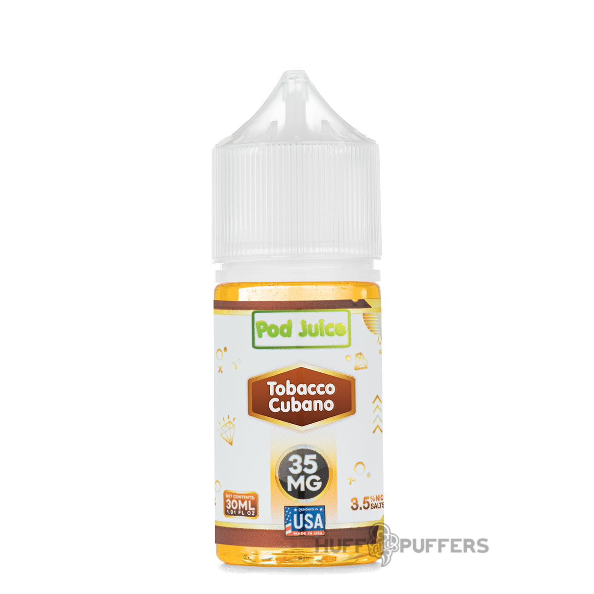 Pod Juice Tobacco Cubano Salt Nicotine E-Juice
