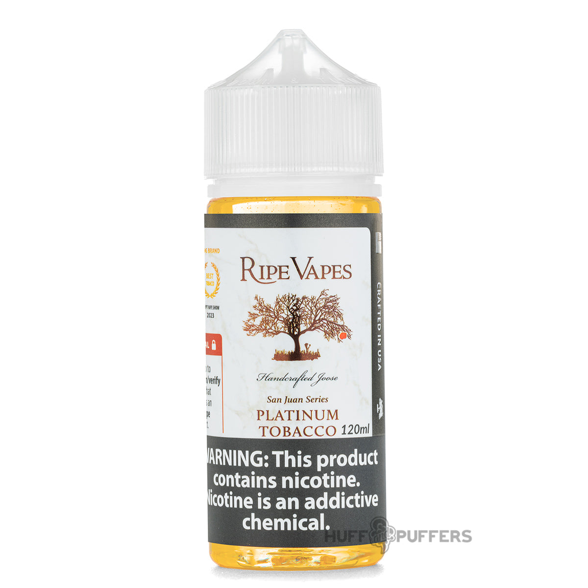 San Juan Platinum Tobacco - Ripe Vapes E-Juice 120mL San Juan Platinum Tobacco - Ripe Vapes E-Juice 120mL