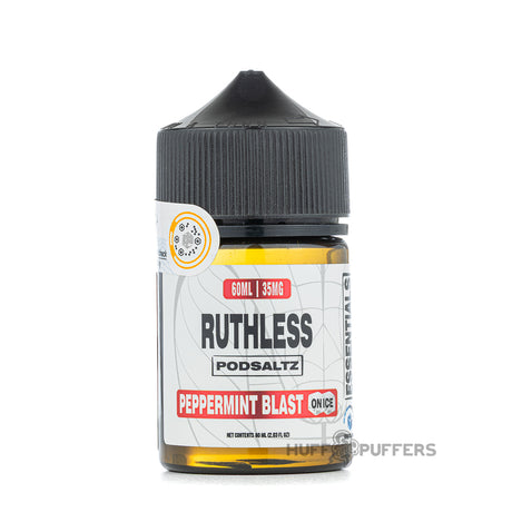 Ruthless Essentials Podsaltz Peppermint Blast on Ice