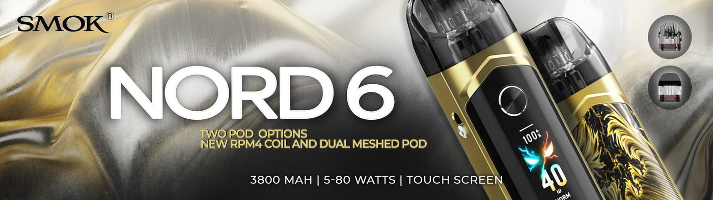 Smok Nord 6 desktop banner