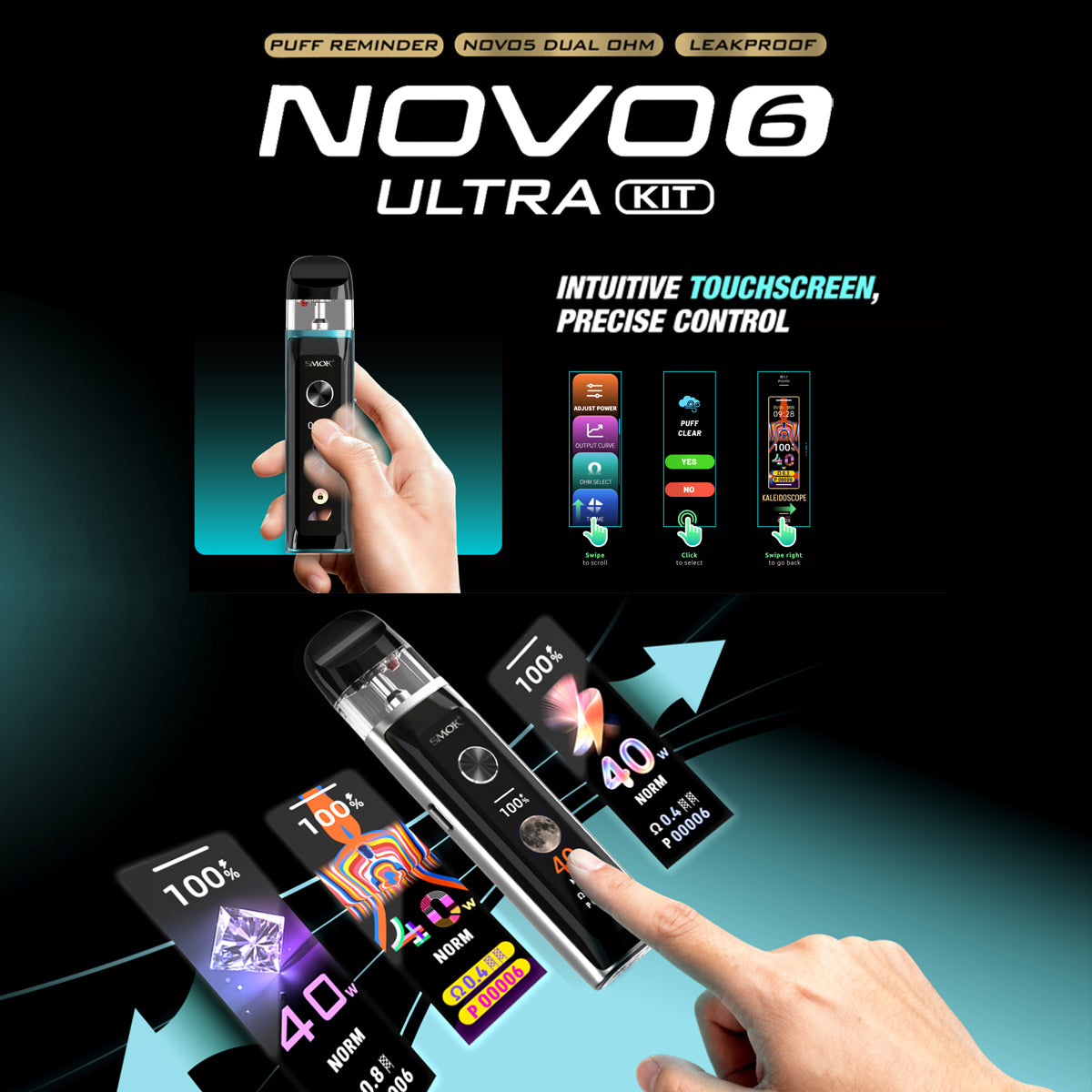 Smok Novo 6 Ultra | 40W Pod System $25.99 Smok Novo 6 Ultra | 40W Pod System $25.99