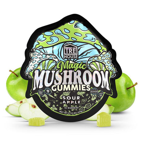 Sour Apple Tre House Magic Mushroom Gummies