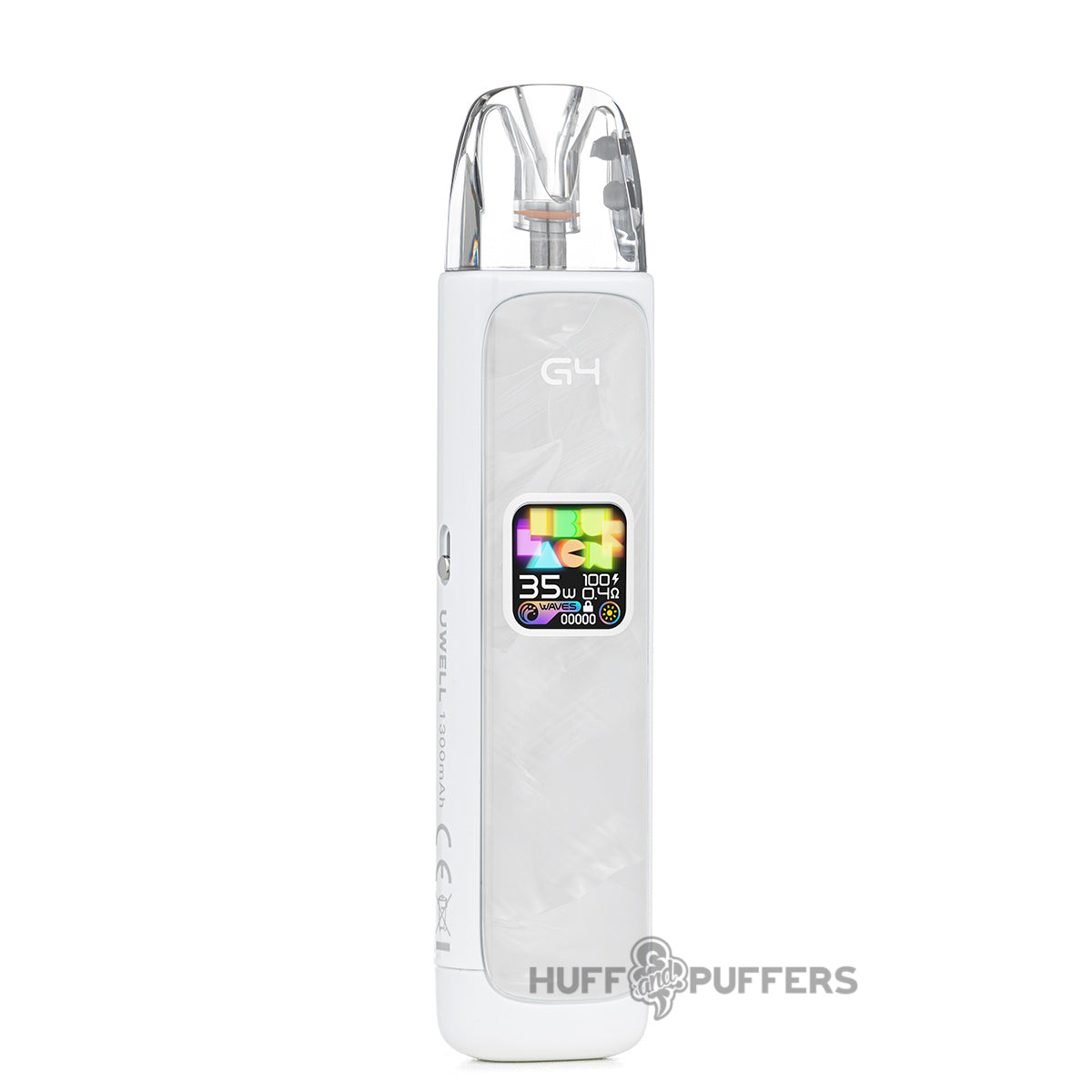 Seashell White Uwell Caliburn G4 Pod System