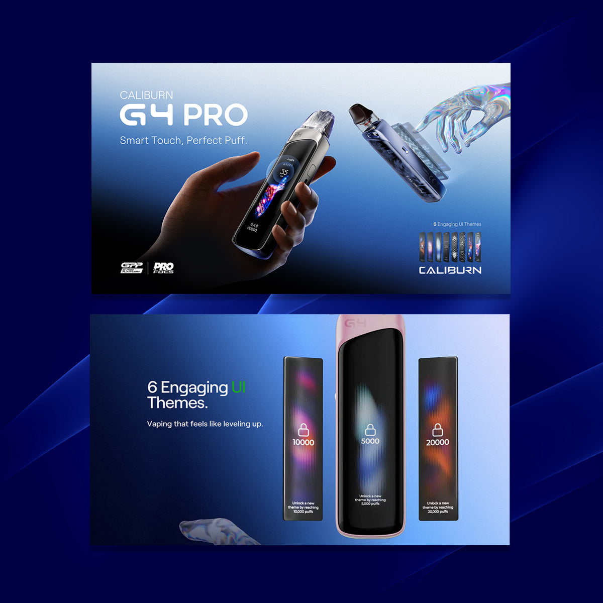 Uwell Caliburn G4 Pro Pod System features