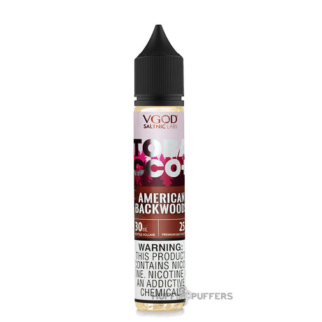 VGOD Tobacco Plus American Backwoods Salt Nicotine E-Juice 30mL