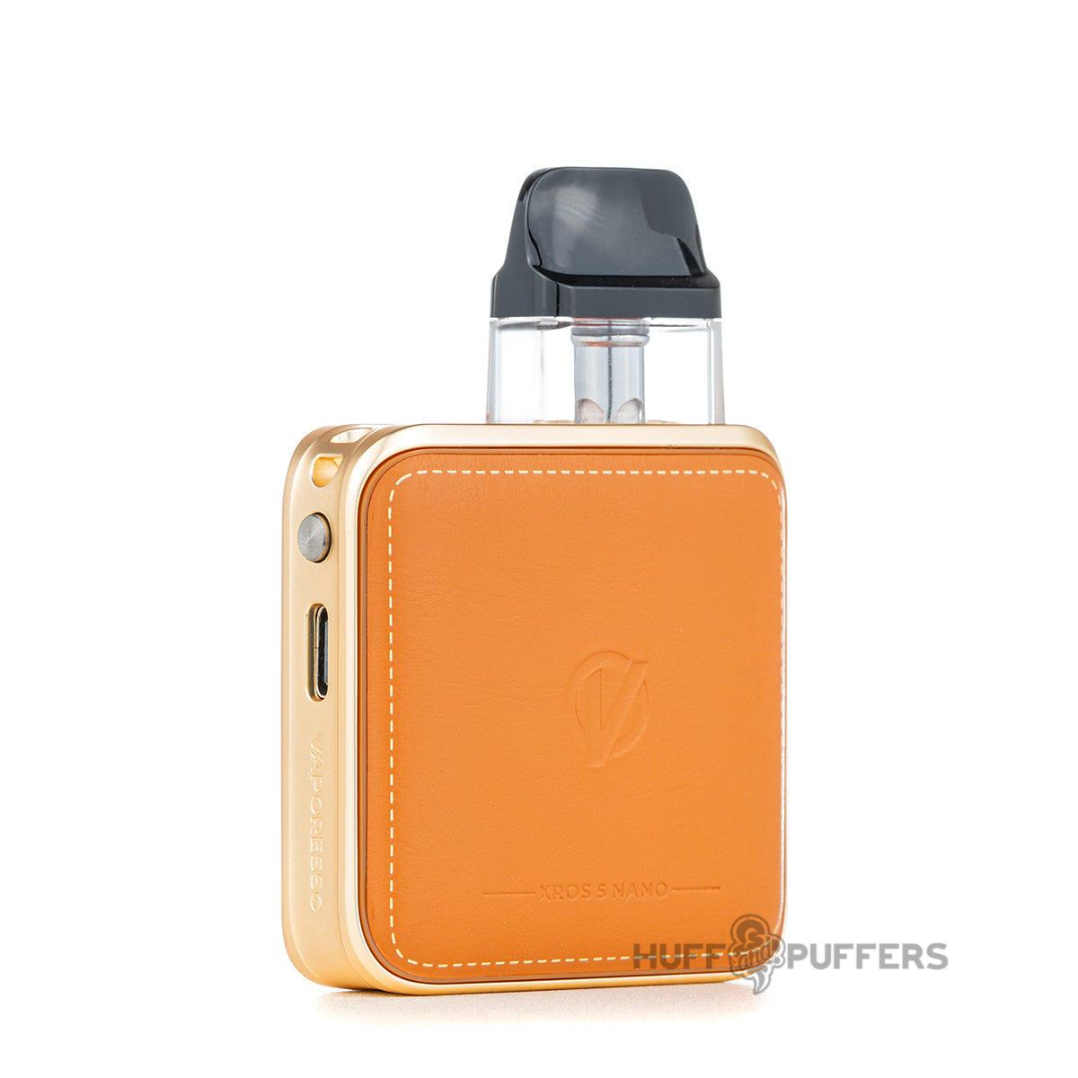 Orange Leatherette Leatherette Vaporesso XROS 5 Nano Pod System back view