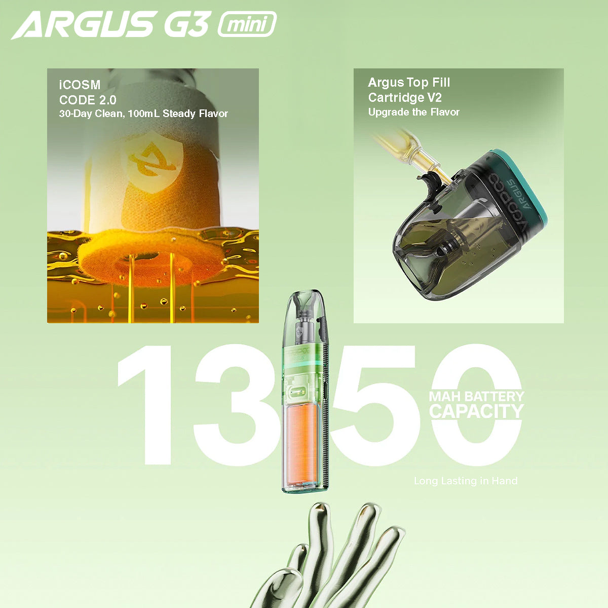 Voopoo Argus G3 Mini Kit 30W Pod System $15.99 Voopoo Argus G3 Mini Kit 30W Pod System $15.99