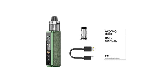 Voopoo Drag S3 Package contents