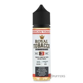 Royal Tobacco Extracts American Tobacco E-Juice 60ml