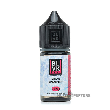 blvk mint salt melon spearmint 30ml e-juice bottle