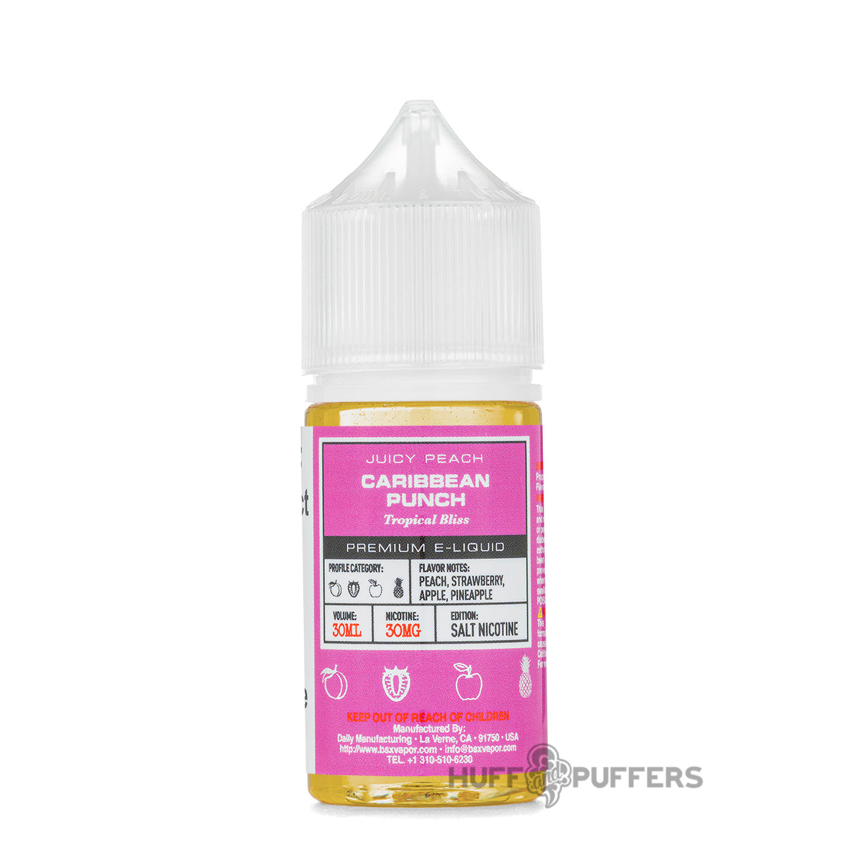 Caribbean Punch - BSX Salt Nic - $10.99 Caribbean Punch - BSX Salt Nic - $10.99