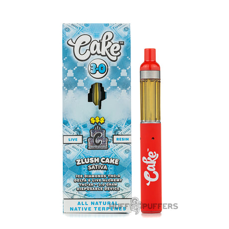 Cake Money Line Live Resin Disposable 3G zlush cake with device