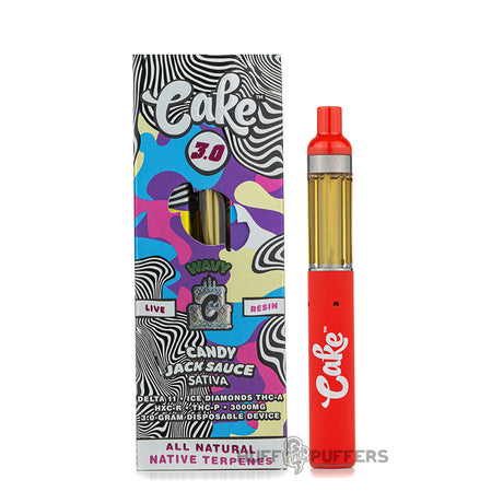 Cake Wavy Live Resin Disposable 3G Candy Jack Sauce