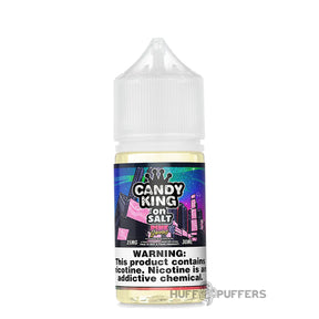 pink squares candy king on salt e-juice 30ml bottle