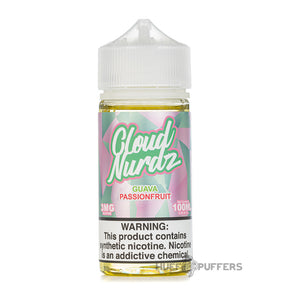 cloud nurdz guava passionfruit e-juice 100ml